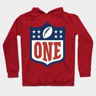 First Birthday Football Hoodie